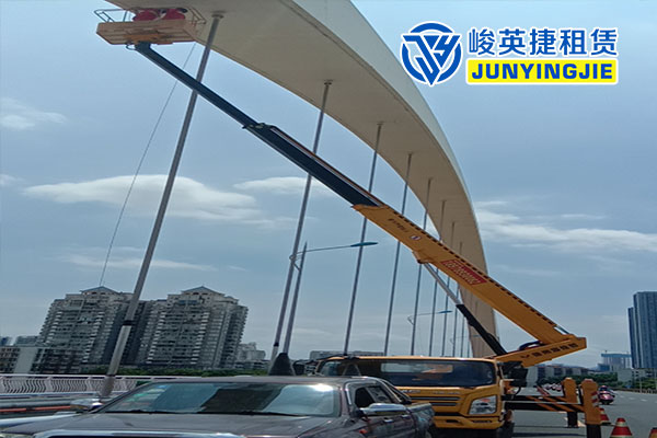 容县柳州桥梁检测施工现场